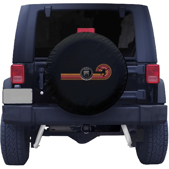 Retro Style Skateboarder Spare Tire Covers