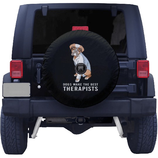 Therapy Dog Psychology Therapist Spare Tire Covers