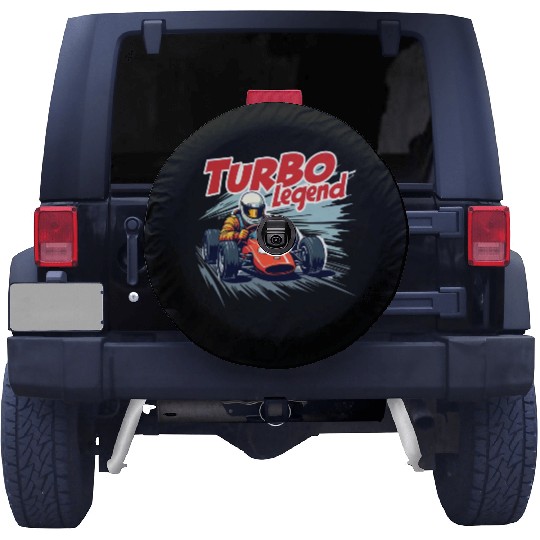 Turbo Legend Spare Tire Covers | Retro Racing Car Design