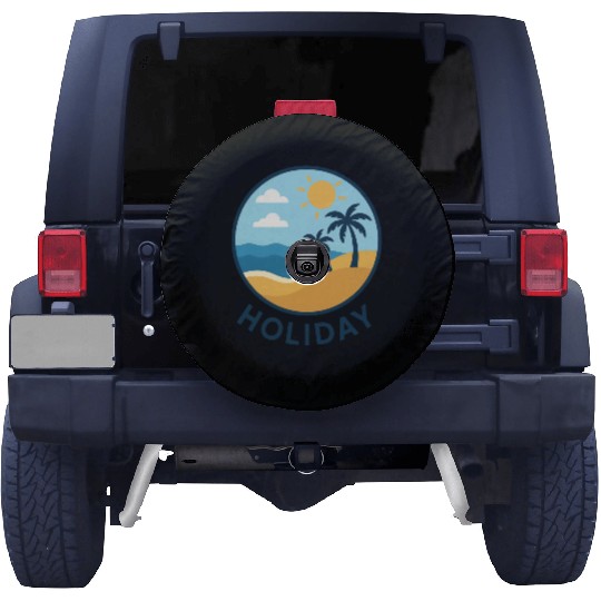 Tropical Escape The Spirit of Holiday Spare Tire Covers