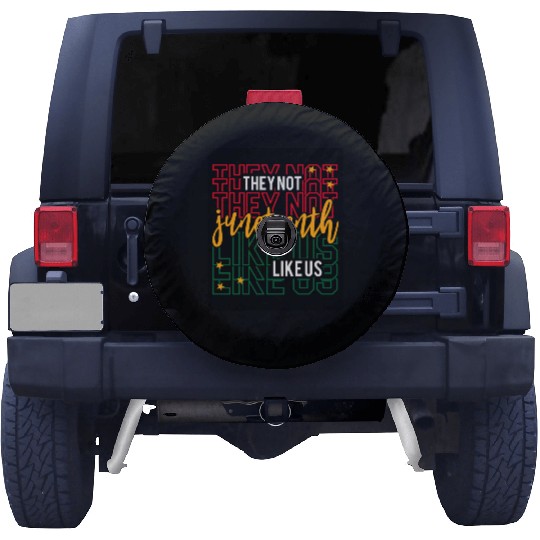 Juneteenth They Not Like Us Spare Tire Covers