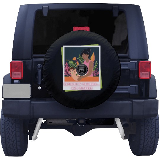 First Time Mom Vibes – Expecting Mother Spare Tire Covers