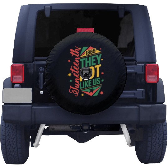Juneteenth They Not Like Us Spare Tire Covers