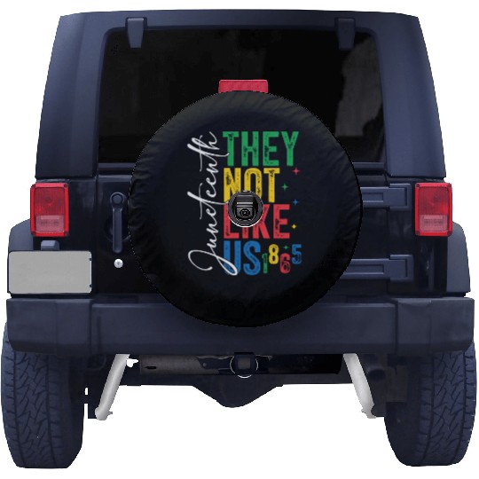 They Not Like Us Juneteenth Spare Tire Covers