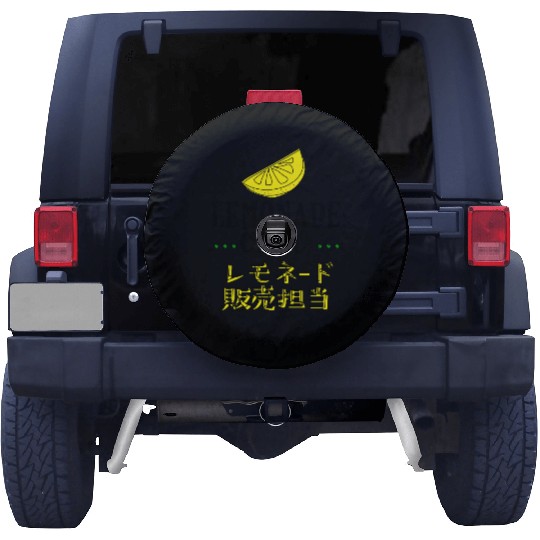 Lemonade Crew Retro Vintage Spare Tire Covers