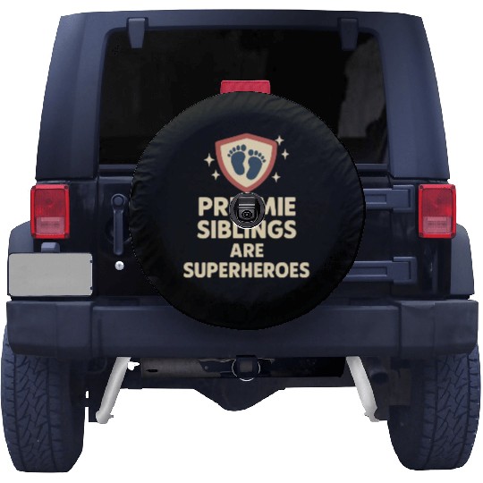 NICU Sibling Preemie Big Brother Big Sister Spare Tire Covers