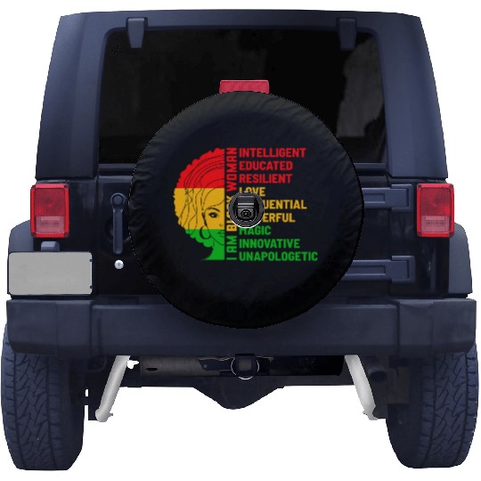 Juneteenth Day Spare Tire Covers
