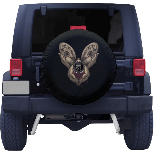 Butterfly and lamp Spare Tire Covers