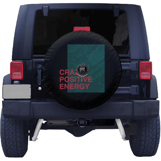 Crazy Positive Energy Spare Tire Covers
