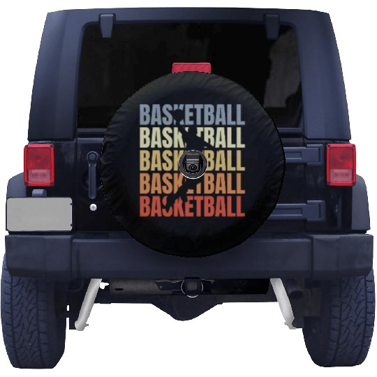 Vintage Basketball Spare Tire Covers