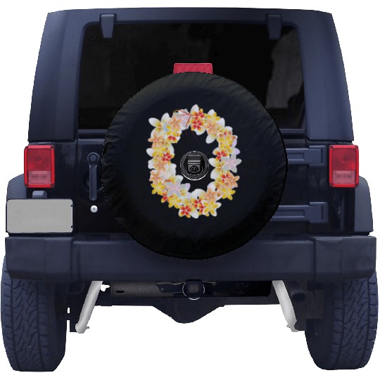 Hawaiian Flower Necklace – Tropical Aloha Vibe Spare Tire Covers