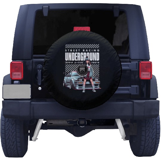 Japanese Underground Street Racing - JDM Car Spare Tire Covers