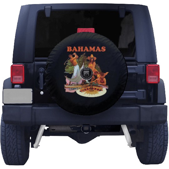 Bahamas, Collage Spare Tire Covers