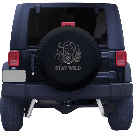 Celestial Nature Motivational Design Spare Tire Covers
