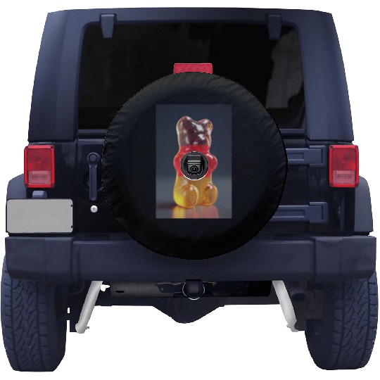 Transparent German Gummy Bear Spare Tire Covers