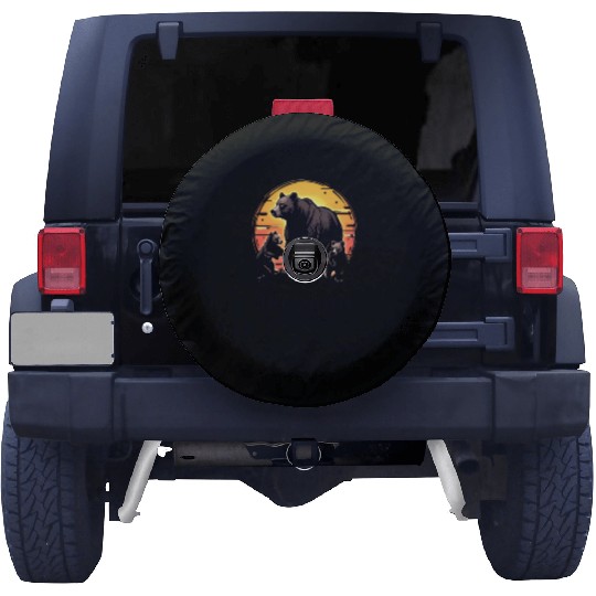 California Dreamin’ – World Cup 2026 Soccer Bear F Spare Tire Covers