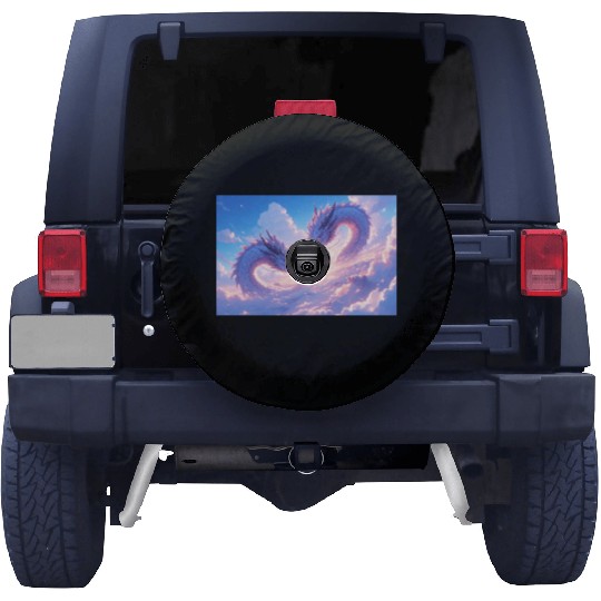 Celestial Dragon Duo Spare Tire Covers