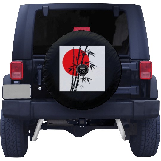 Japanese Bamboo Serenity Spare Tire Covers