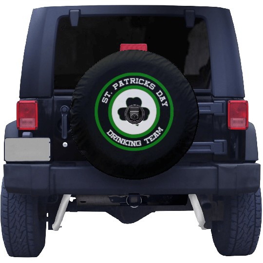 Sta Patrick's Day Drinking Team Spare Tire Covers