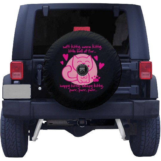 soft kitty, warm kitty, little ball of fur... Spare Tire Covers
