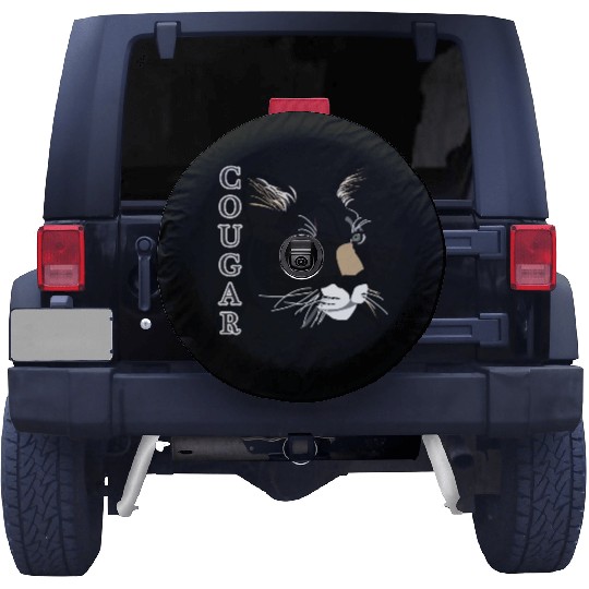 Cougar,Mountain Lion, Puma Spare Tire Covers
