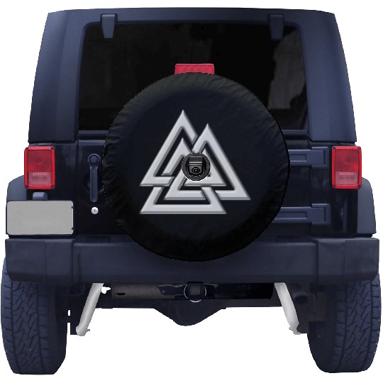 Valknut, Wotan's Knot, Walknot, Odin, Valhalla Spare Tire Covers