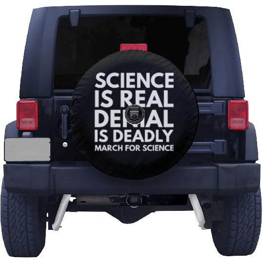 Science Is Real Spare Tire Covers