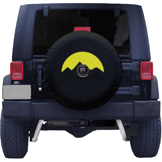 Nature Adventure, Mountains and Forest Spare Tire Covers