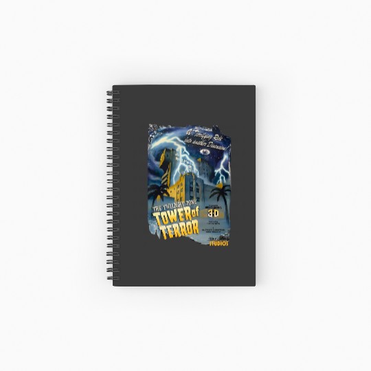 Retro Mickey And Friends Tower Of Terror Spiral Notebooks   Ruled Line, Mickey And Friends Spiral Notebooks   Ruled Line,  Disney Matching Trip 2024 Spiral Notebooks   Ruled Line.