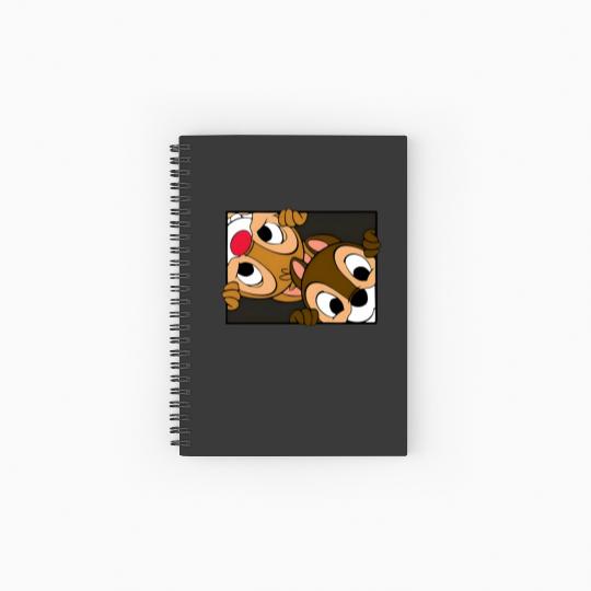 Chip n Dale Spiral Notebooks   Ruled Line, Disney Character Spiral Notebooks   Ruled Line, Chip and Dale Characters, Chip n Dale Snacks Spiral Notebooks   Ruled Line