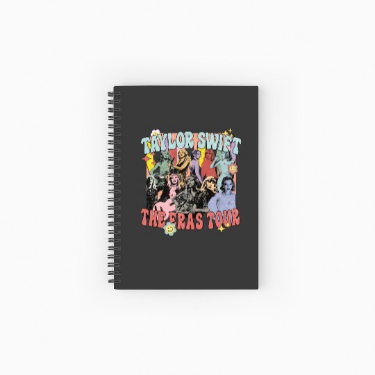 Discover The Eras Tour Vintage Spiral Notebooks   Ruled Line, Taylo version Spiral Notebooks   Ruled Line, The Eras Tour 2023 Spiral Notebooks   Ruled Line