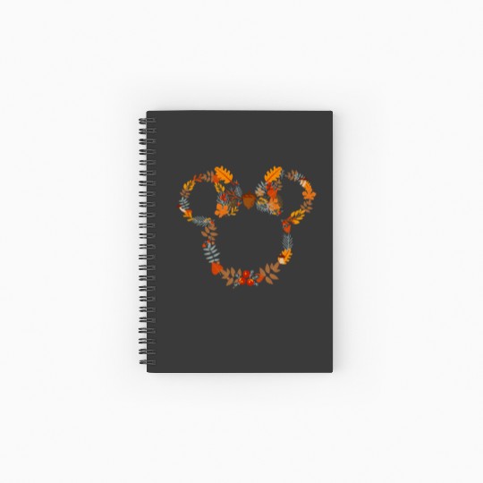 Disney Thanksgiving Disney Ear Spiral Notebooks   Ruled Line