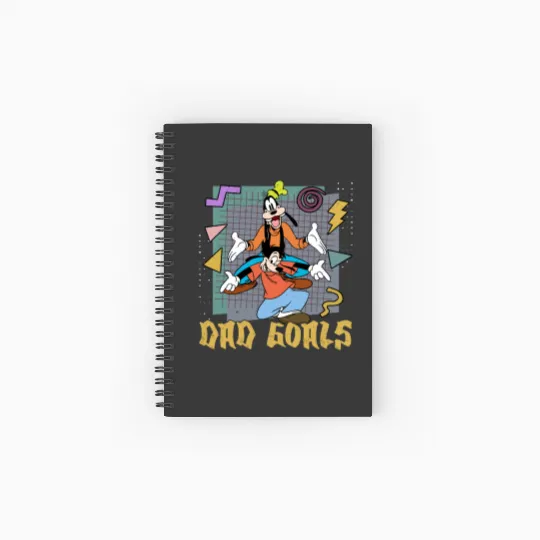 Disney Goofy and Max A Goofy Movie Spiral Notebooks   Ruled Line