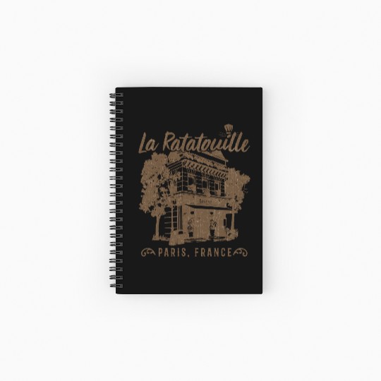 Disney Pixar Ratatouille Paris Spiral Notebooks   Ruled Line