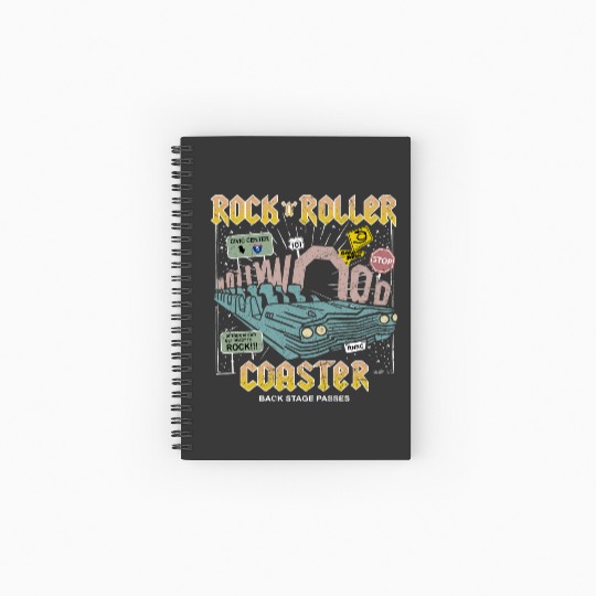 Disney Rock N Roller Coaster  Spiral Notebooks   Ruled Line, Vintage Disney Hollywood Studios Spiral Notebooks   Ruled Line, Disney World Spiral Notebooks   Ruled Line
