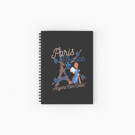 Ratatouille Spiral Notebooks   Ruled Line, Disney Remy Spiral Notebooks   Ruled Line