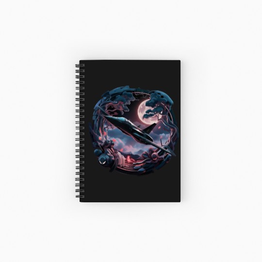 Celestial Explorations Spiral Notebooks   Ruled Line