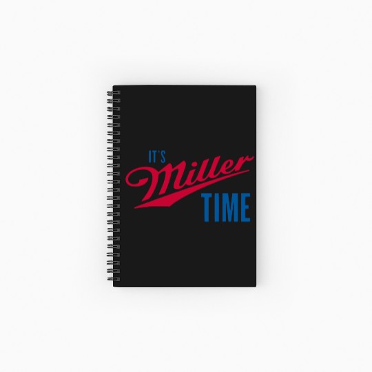 It's Miller Time Spiral Notebooks   Ruled Line