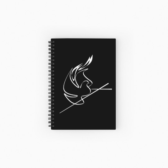 Holy Spirit Spiral Notebooks   Ruled Line