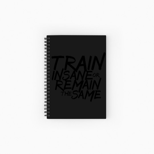 Train Insane Spiral Notebooks   Ruled Line