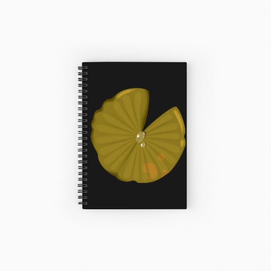 Lotus leaf Spiral Notebooks   Ruled Line
