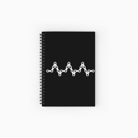 Bicycle Bike Tour Sport Cyclist Cycling Mountain Spiral Notebooks   Ruled Line