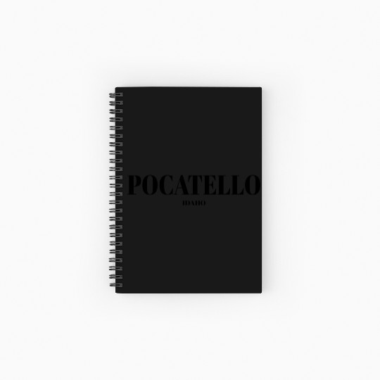 IDAHO POCATELLO US DESIGNER EDITION Spiral Notebooks   Ruled Line
