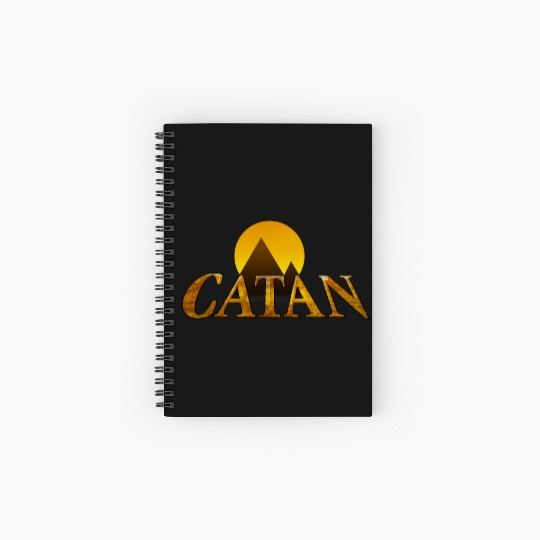Modern Settlers of Catan Spiral Notebooks   Ruled Line