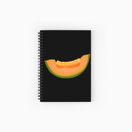 melon melone watermelon wassermelone veggie gemues Spiral Notebooks   Ruled Line