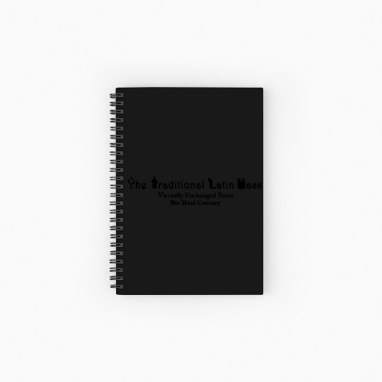 TRADITIONAL LATIN MASS Spiral Notebooks   Ruled Line
