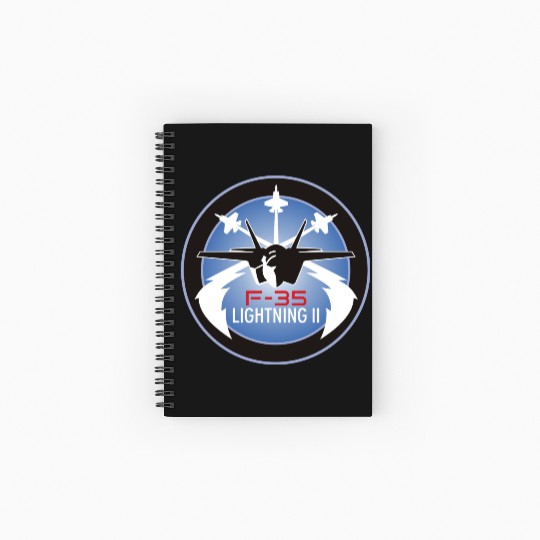 F-35 Lightning II Spiral Notebooks   Ruled Line