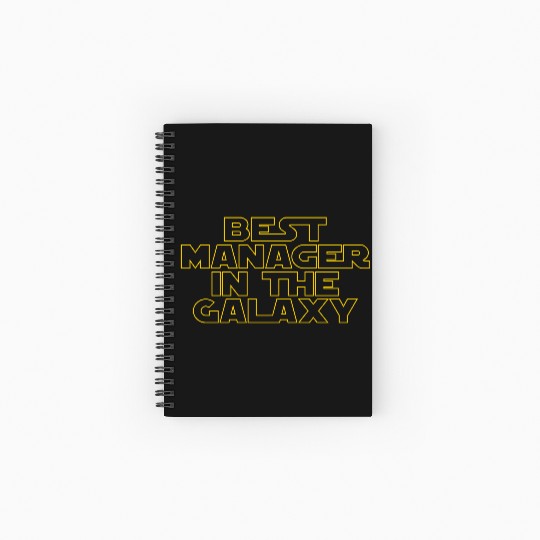 Best Manager in the Galaxy Spiral Notebooks   Ruled Line