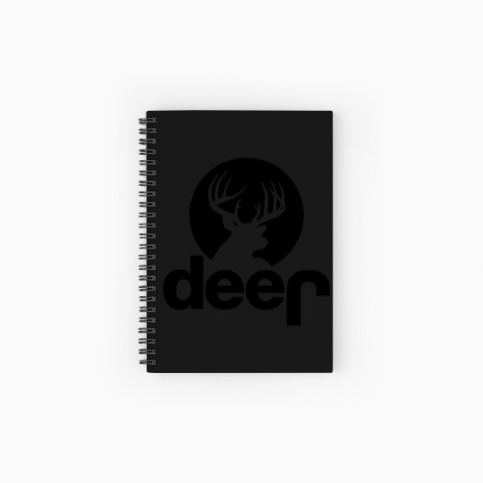 Deer Jeep Hunting Spiral Notebooks   Ruled Line