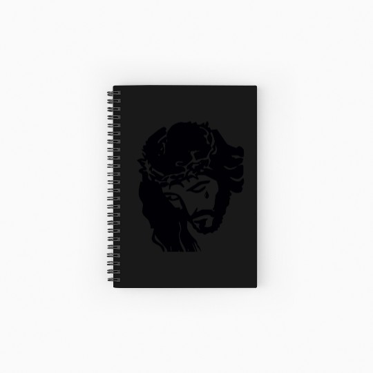 JESUS CROWN OF THORNS Spiral Notebooks   Ruled Line
